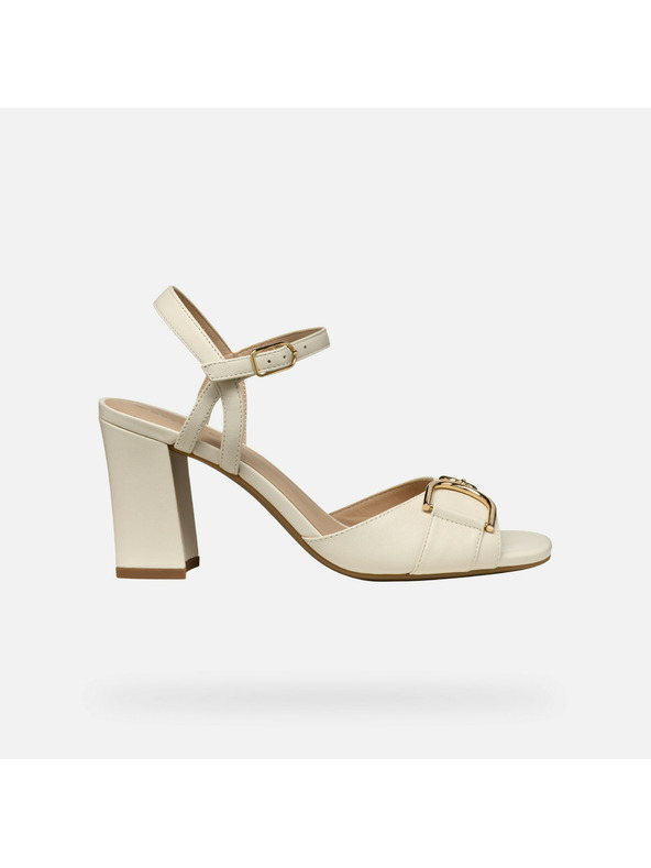 Geox Krémové dámske sandále Geox Neeraklia 80