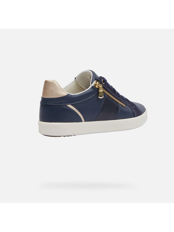 Geox Tmavomodré dámske tenisky Geox Blomiee