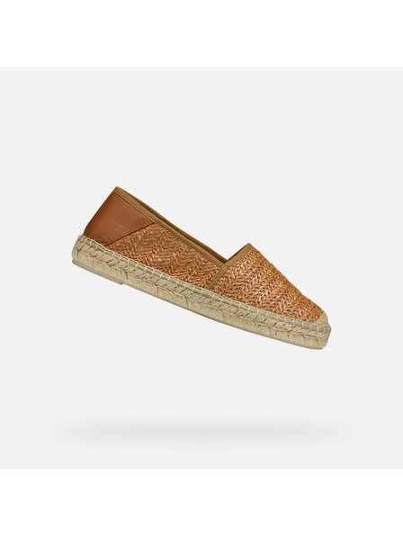 Geox Svetlo hnedé dámske espadrilky Geox Lampedusa