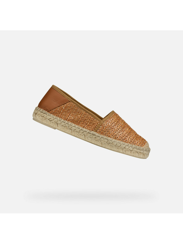 Geox Svetlo hnedé dámske espadrilky Geox Lampedusa