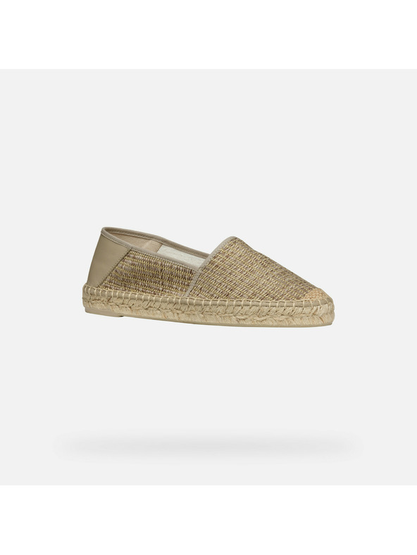Geox Béžové dámske espadrilky Geox Lampedusa