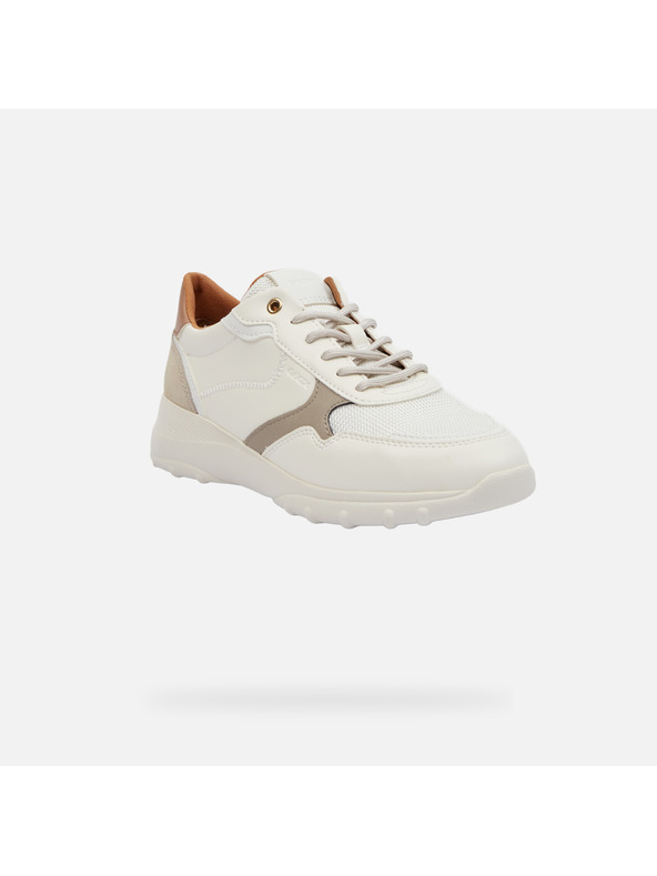 Geox Biele dámske tenisky Geox Alleniee