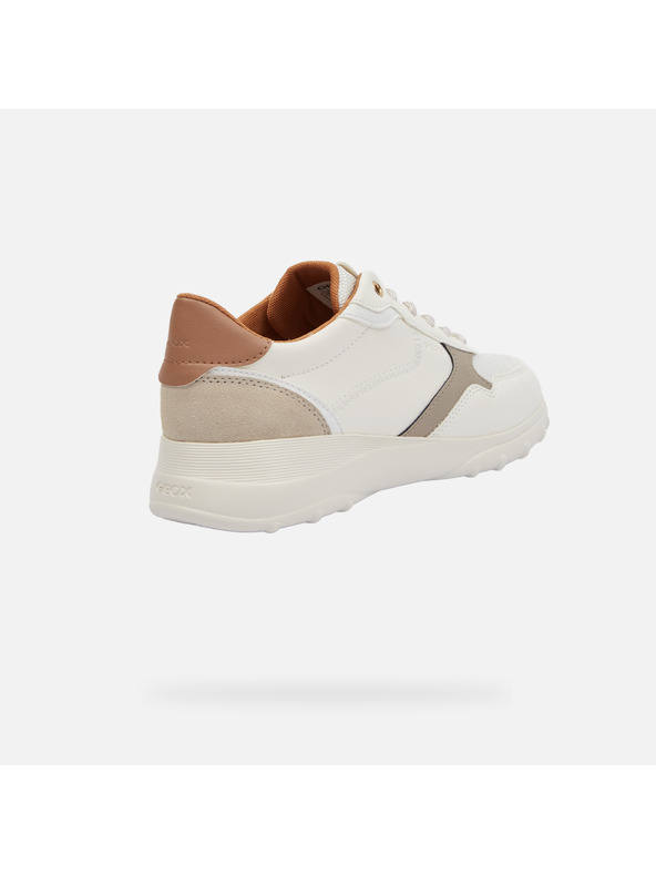 Geox Biele dámske tenisky Geox Alleniee