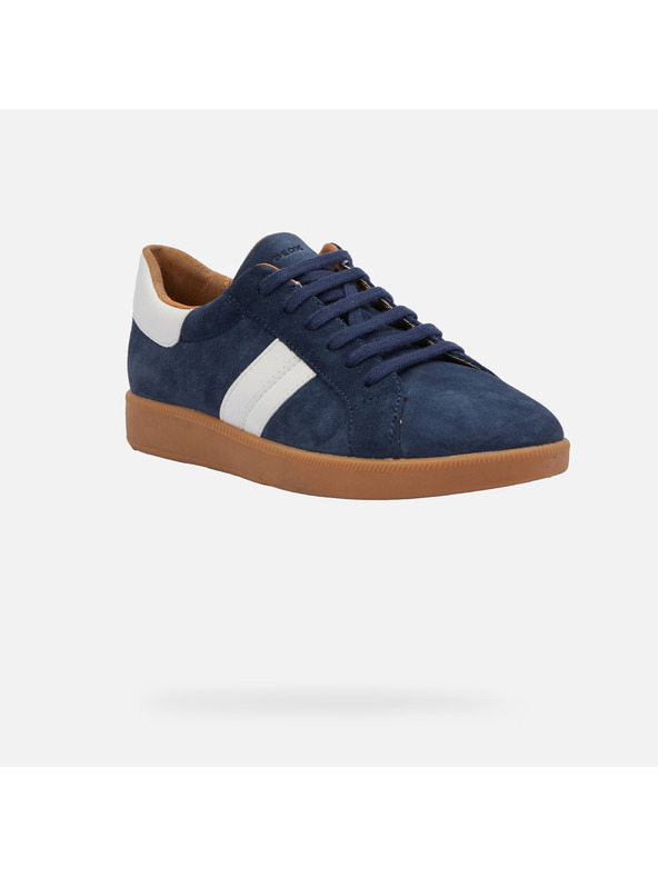 Geox Tmavomodré dámske tenisky Geox Meleda