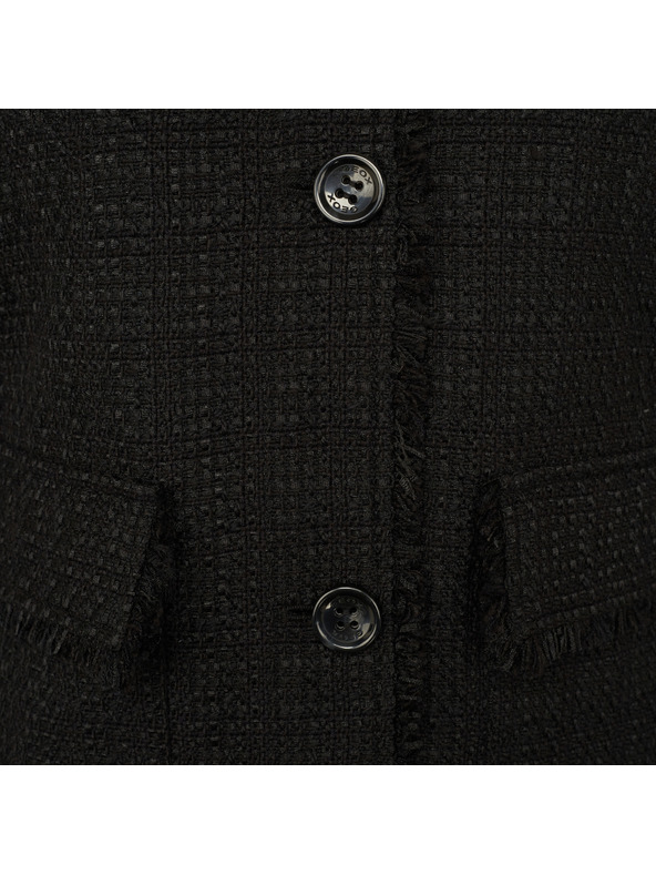 Geox Čierny dámsky kabátik Geox Kency