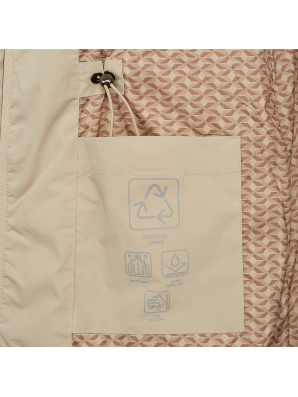 Geox Béžová dámska bunda Geox Claudin