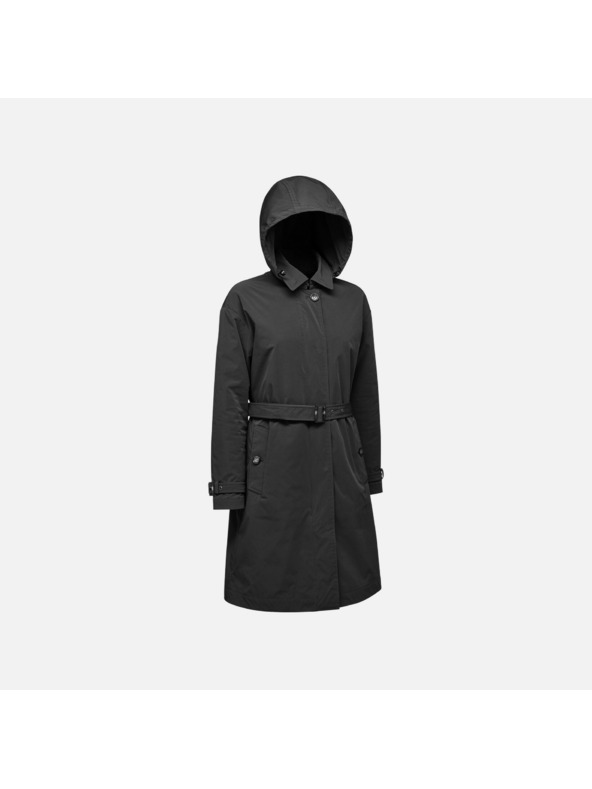 Geox Čierna dámska bunda Geox Anyweco