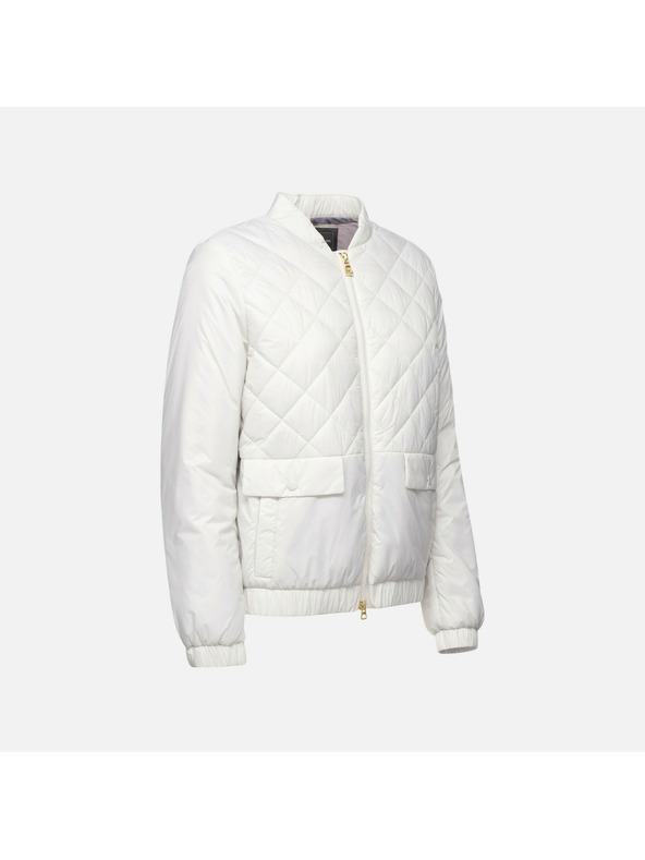 Geox Krémová dámska bunda Geox Amabel