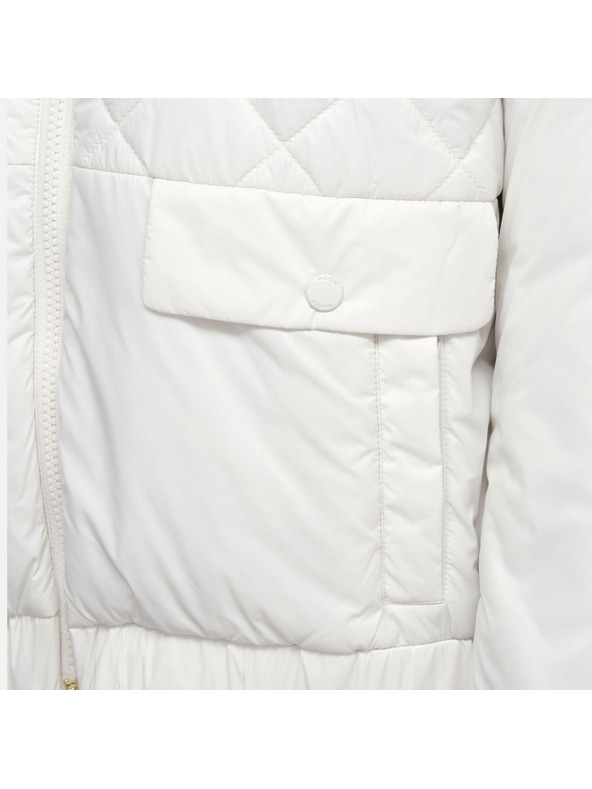 Geox Krémová dámska bunda Geox Amabel