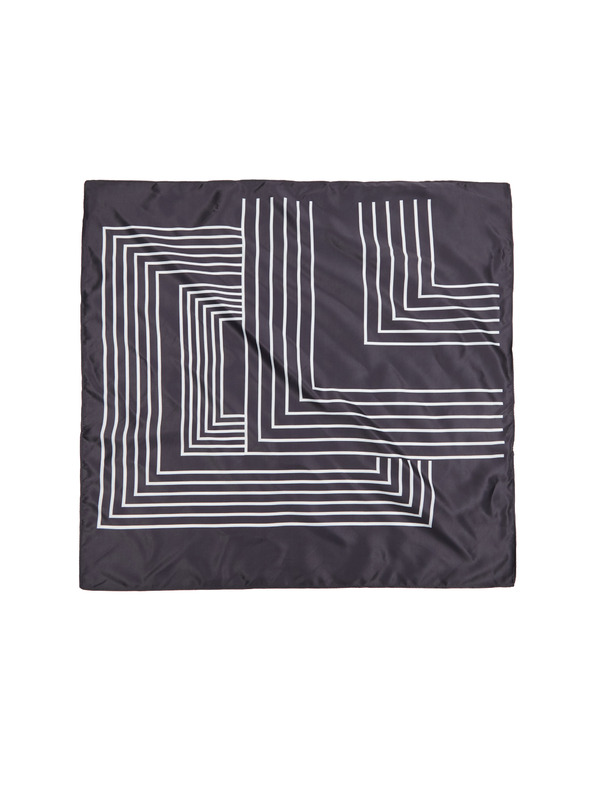 Orsay Čierna dámska vzorovaná šatka ORSAY