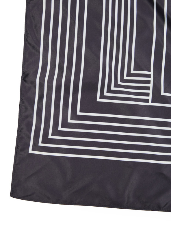 Orsay Čierna dámska vzorovaná šatka ORSAY