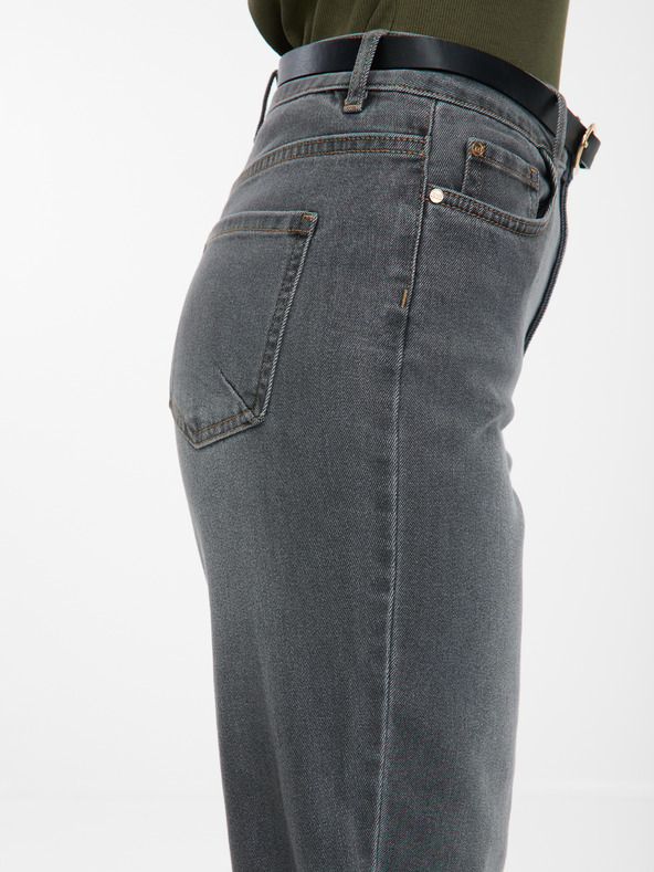 Orsay Šedé dámske mom džínsy ORSAY