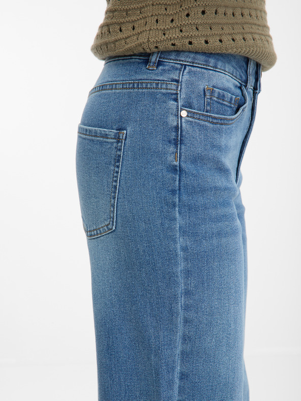 Orsay Modré dámske wide leg džínsy ORSAY