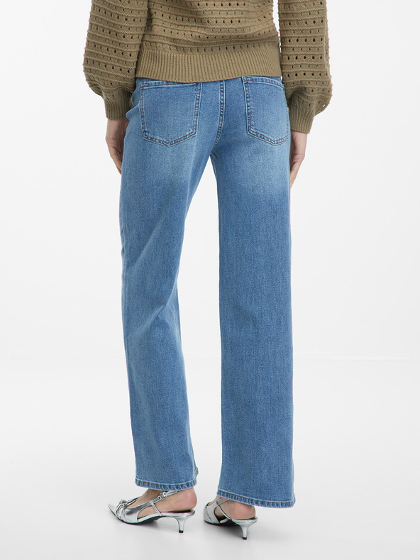 Orsay Modré dámske wide leg džínsy ORSAY