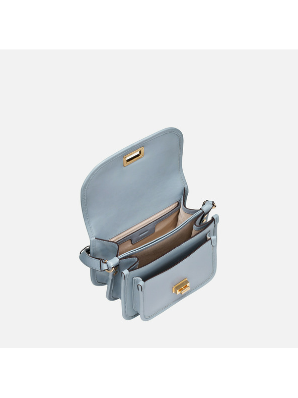 Geox Svetlomodrá dámska kabelka Geox Flavrie