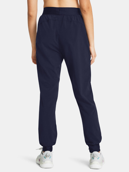 Under Armour Dámske športové nohavice Under Armour UA Rival Hi Rise Woven Pant-BLU