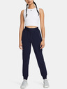 Under Armour Dámske športové nohavice Under Armour UA Rival Hi Rise Woven Pant-BLU
