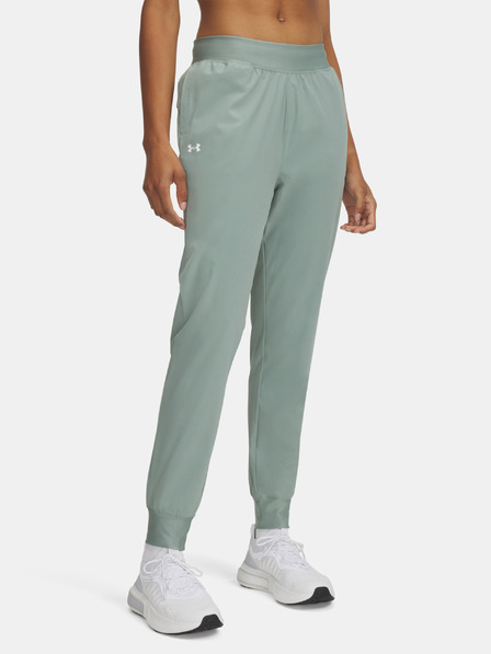 Under Armour Dámske športové nohavice Under Armour UA Rival Hi Rise Woven Pant
