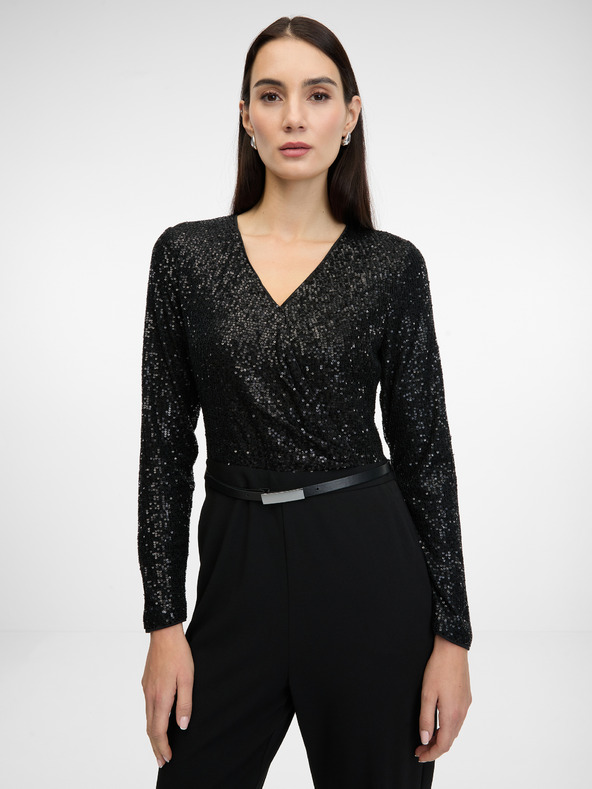 Orsay Čierny dámsky overal ORSAY