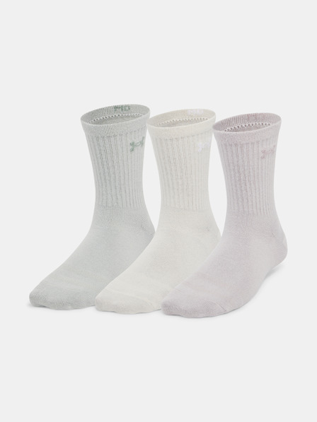 Under Armour Dámske ponožky Under Armour UA Essential Nv Mid Crew 3pk