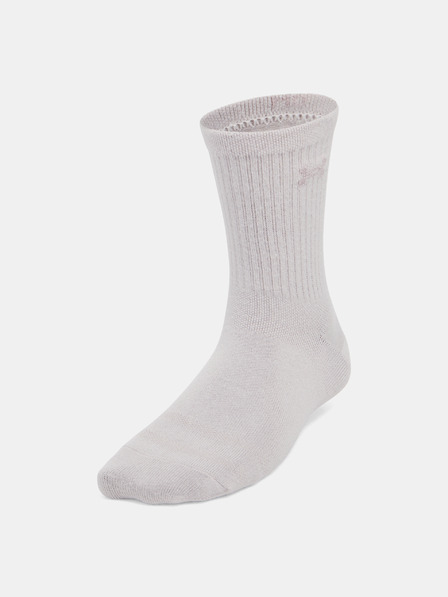 Under Armour Dámske ponožky Under Armour UA Essential Nv Mid Crew 3pk