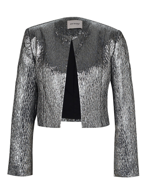Orsay Strieborné dámske sako ORSAY