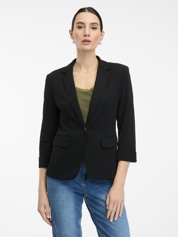 Orsay Čierne dámske sako ORSAY