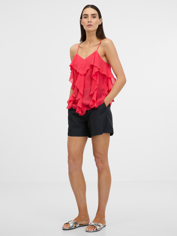 Orsay Červený dámsky top ORSAY