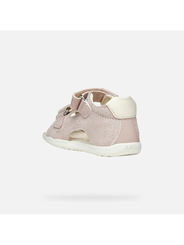 Geox Dievčenské prvé kroky Geox Macchia Pink