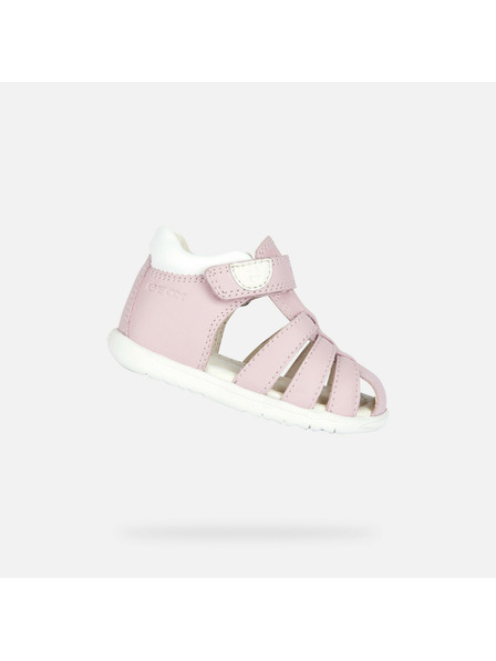 Geox Dievčenské prvé kroky Geox Macchia Pink
