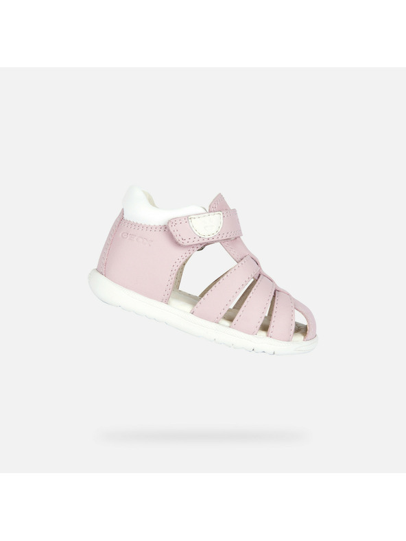 Geox Dievčenské prvé kroky Geox Macchia Pink