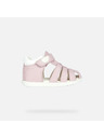 Geox Dievčenské prvé kroky Geox Macchia Pink