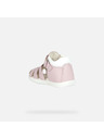Geox Dievčenské prvé kroky Geox Macchia Pink