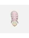 Geox Dievčenské prvé kroky Geox Macchia Pink