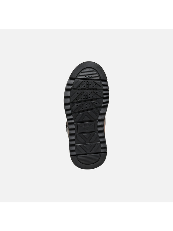 Geox Čierne dievčenské zimné topánky Geox Adelhide B Ab