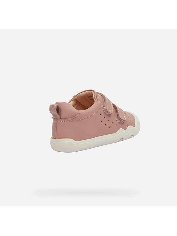 Geox Staroružové dievčenské barefoot tenisky Geox Steppieup