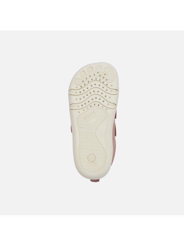 Geox Staroružové dievčenské barefoot tenisky Geox Steppieup