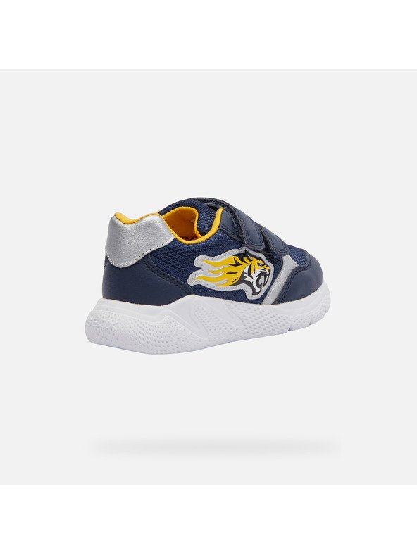 Geox Tmavomodré chlapčenské tenisky Geox Sprintye