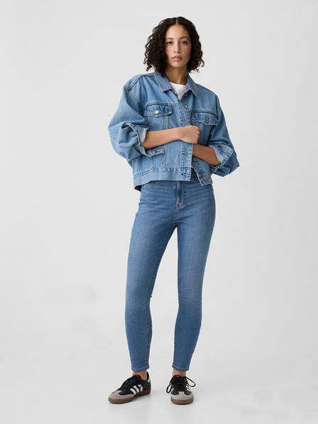 GAP Džínsy High Rise Favorite Jeggings GAP