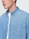 GAP Oversize džínsová košeľa Big Shirt Americana GAP