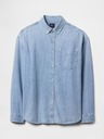 GAP Oversize džínsová košeľa Big Shirt Americana GAP