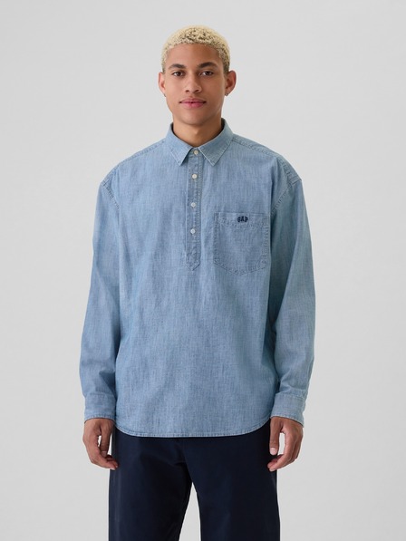GAP Chambray košela s logom GAP