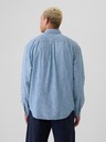 GAP Chambray košela s logom GAP