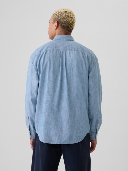 GAP Chambray košela s logom GAP