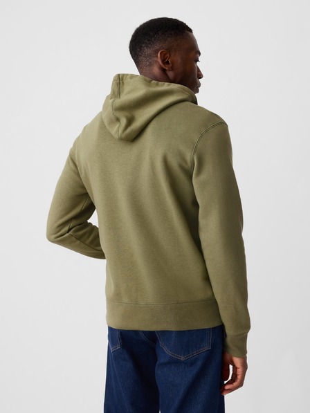 GAP Mikina na zips logo GAP