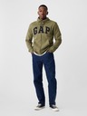 GAP Mikina na zips logo GAP