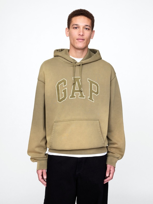 GAP Oversize mikina s logom Americana Unisex GAP