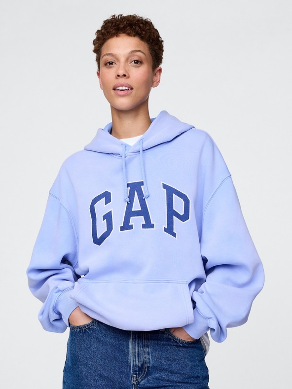 GAP Oversize mikina s logom Americana Unisex GAP