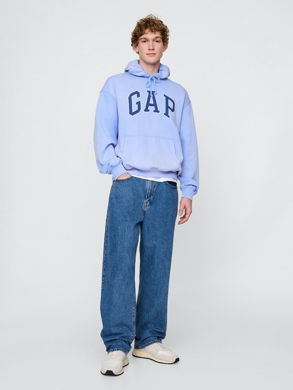 GAP Oversize mikina s logom Americana Unisex GAP