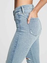 GAP Džínsy distressed universal jeggings mid rise GAP